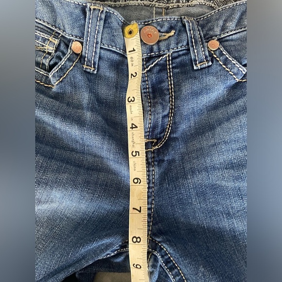 Ariat Real Denim Jeans American Flag girls size 16 - Picture 9 of 11